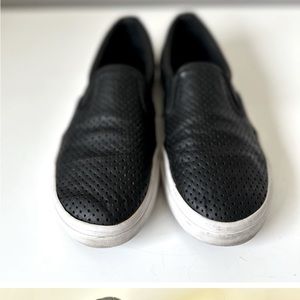 Black Slip-on Sneakers